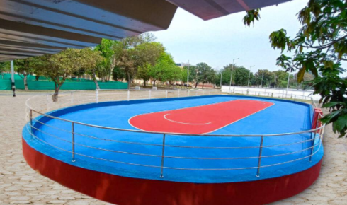 outdoor skating rinks